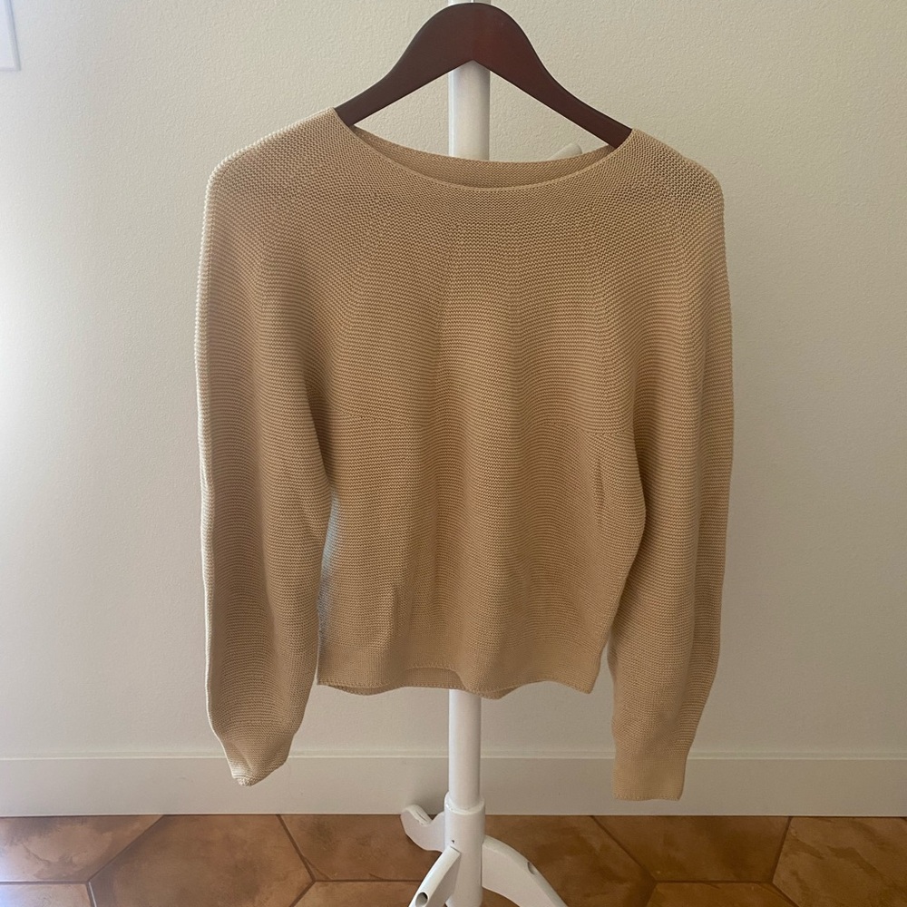 Classic Tan Women's Long Sleeve Top